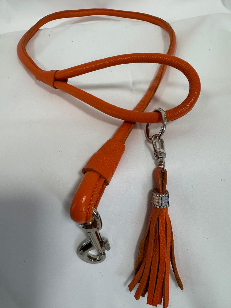 Laisse en cuir fait main