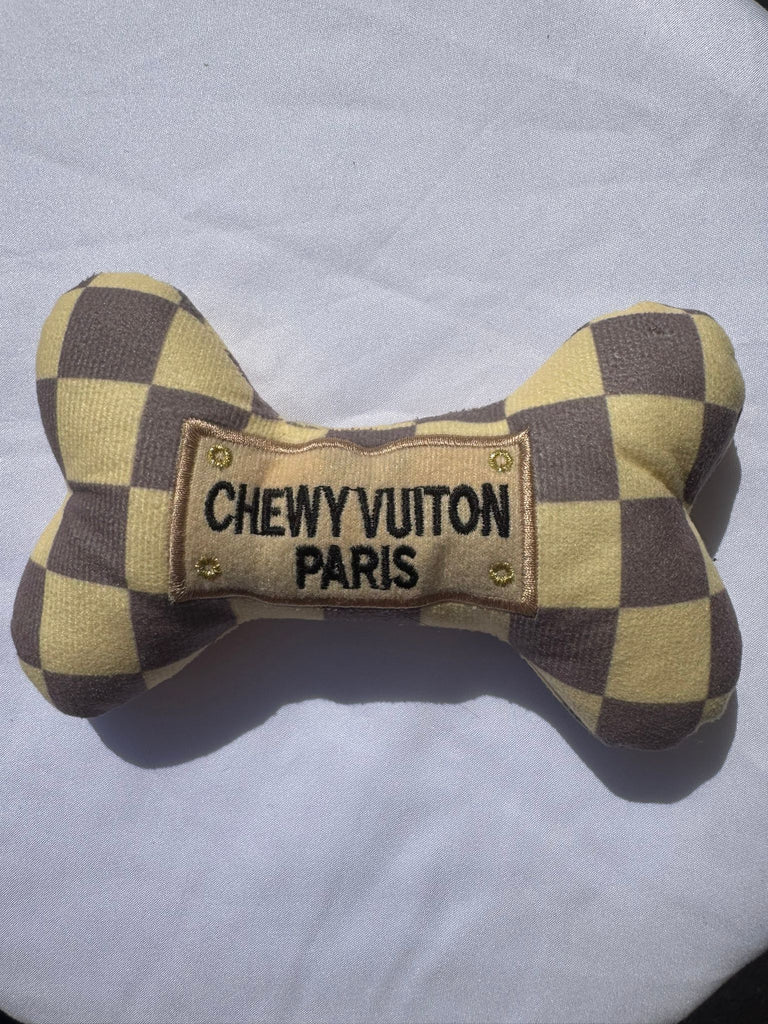 Peluche chic en forme d'os